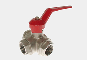 3-way Ball valve P/Total [ MTL - Lusogomma ]