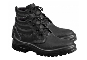C/leather boots steel toe [ MTL - Lusogomma ]
