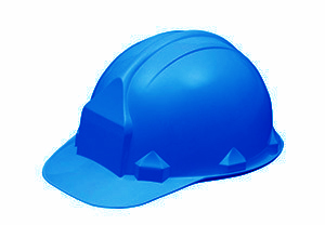 T/Japan safety helmet Blue Bull [ MTL - Lusogomma ]