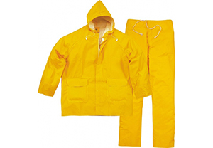 Pvc Waterproof Suit Yellow [ MTL - Lusogomma ]