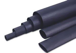 Textile sleeve (black) [ MTL - Lusogomma ]