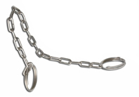 300 Mm stainless steel chain-P/Racords Tw - MTL - Lusogomma