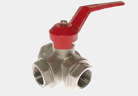 3-way Ball valve P/Total - MTL - Lusogomma