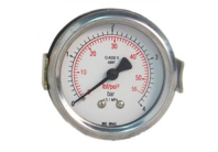 Pressure gauges With Glycerine Dn 100-100 Bar (Horizontal) - MTL - Lusogomma