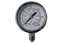 Stainless steel pressure gauges Dn 160 Total-60 Bar-v. 1/2 - MTL - Lusogomma
