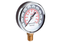 Pressure gauges With Glycerine Dn 160-1000 Bar - MTL - Lusogomma