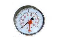 Abs Horizontal 1/4 pressure gauge G Dn50 - MTL - Lusogomma