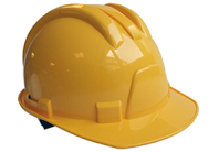 Pvc protective helmet (certif.) - MTL - Lusogomma