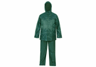 Waterproof Green Nylon Suit - MTL - Lusogomma