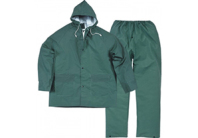 Green Pvc Waterproof Suit - MTL - Lusogomma