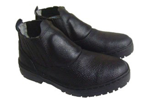 Leather shoe C/Biq. + steel Insole [ MTL - Lusogomma ]