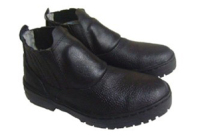 Leather shoe C/Biq. + steel Insole - MTL - Lusogomma